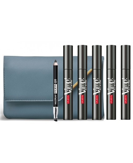 5 stuks Pupa VAMP! All in One Mascara met mini multiplay in etui 5 stuks Pupa VAMP! All in One Mascara met mini multiplay in etui