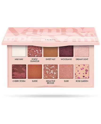 PUPA Milano Vamp! - Scented Palette oogschaduw 10 kleuren - 006 Dreamy Pink