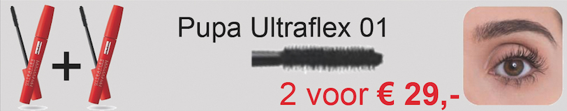 Pupa Ultraflex Mascara 01 Extra Black Aanbieding